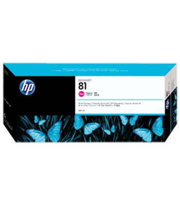 کارتریج پلاتر/کارتریج پلاتر قرمز اچ پی HP 81 680-ml Magenta DesignJet Dye Ink Cartridge C4932A
