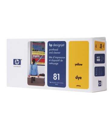 هد ( پلاتر | پرینتر )/هد زرد پلاتر اچ پی HP 81 C4953A