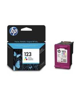 جوهر افشان اچ پی HP کارتریج رنگی اچ پی HP 123 Tri color Ink Cartridge F6V16AE
