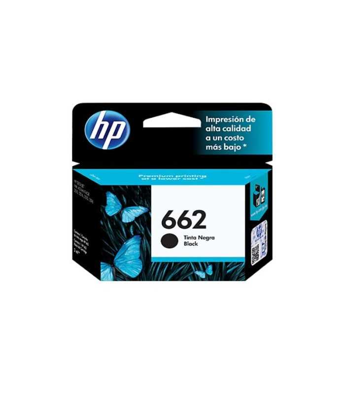 کارتریج جوهر افشان کارتریج مشکی اچ پی HP 662 Black Ink Advantage Cartridge CZ103AL