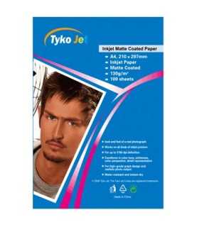 محصولات جانبی کاغذ کتد 130گرمی 100برگ A4 Tyko