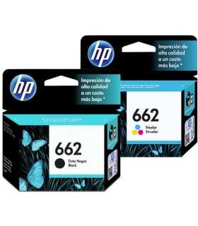کارتریج جوهر افشان کارتریج رنگی اچ پی HP 662 Tri color Ink Advantage Cartridge CZ104AL