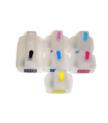 جوهر|مخزن|تانک|قابل شارژ/مخزن جوهر پرینتر HP 177