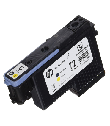 هد ( پلاتر | پرینتر )/هد زرد مشکی پلاتر اچ پی HP 72 c9384A