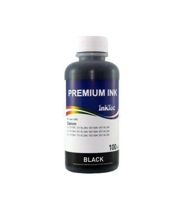 جوهر پرینتر/جوهر 100 سی سی اینک تک کره ای کانن رنگ مشکی InkTec CANON