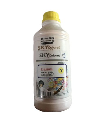 جوهر پرینتر/جوهر لیتری اسکای کانن رنگ زرد SKY CANON