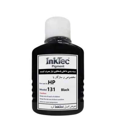 جوهر پرینتر/جوهر 100 سی سی اینک تک داخلی اچ پی رنگ مشکی InkTec HP