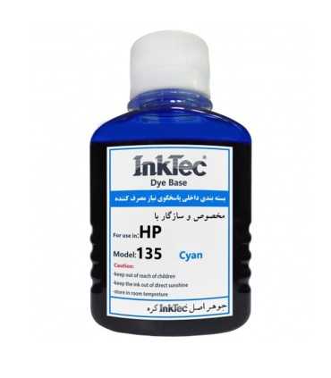 جوهر پرینتر  جوهر 100 سی سی اینک تک داخلی اچ پی رنگ آبی InkTec HP