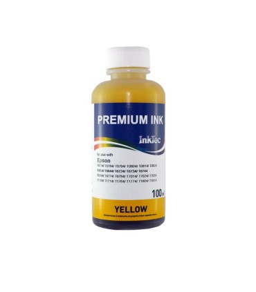 جوهر پرینتر/جوهر 100 سی سی اینک تک کره ای اپسون رنگ زرد InkTec EPSON
