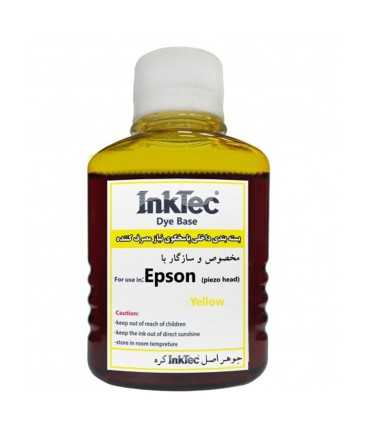 جوهر پرینتر/جوهر 100 سی سی اینک تک داخلی اپسون رنگ زرد InkTec EPSON