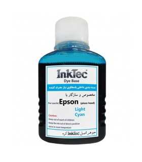 جوهر پرینتر  جوهر 100 سی سی اینک تک داخلی اپسون رنگ آبی روشن InkTec EPSON