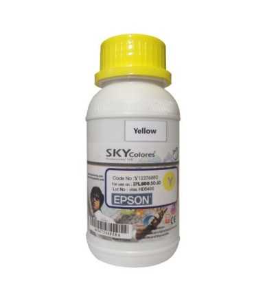 جوهر پرینتر/جوهر 200 سی سی اسکای اپسون رنگ زرد SKY EPSON