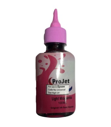 جوهر پرینتر/جوهر 100 سی سی پروجت اپسون رنگ قرمز روشن ProJet EPSON 100cc Light Magenta INK