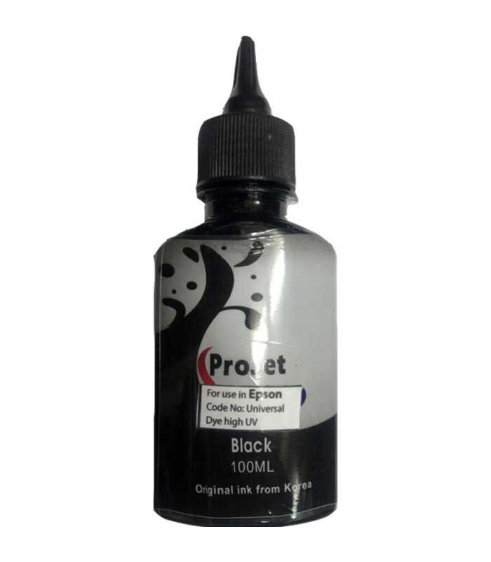 جوهر پرینتر جوهر 100 سی سی پروجت اپسون رنگ مشکی ProJet EPSON 100cc Black INK