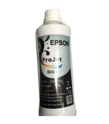 جوهر پرینتر  جوهر لیتری پروجت اپسون رنگ مشکی ProJet EPSON 1000CC black INK