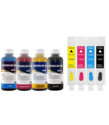 جوهر|مخزن|تانک|قابل شارژ/کارتریج قابل شارژ جوهرافشان اپسون EPSON xp100-xp200