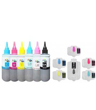 جوهر|مخزن|تانک|قابل شارژ/کارتریج قابل شارژ جوهرافشان اچ پی HP 177