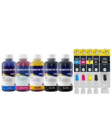 جوهر|مخزن|تانک|قابل شارژ/کارتریج قابل شارژ جوهرافشان کانن 550-CANON 551