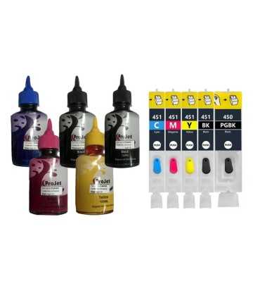 جوهر|مخزن|تانک|قابل شارژ/کارتریج قابل شارژ پرینتر جوهرافشان کانن CANON ip7240