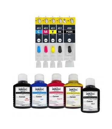 جوهر|مخزن|تانک|قابل شارژ/کارتریج قابل شارژ پرینتر جوهرافشان کانن CANON ip7240