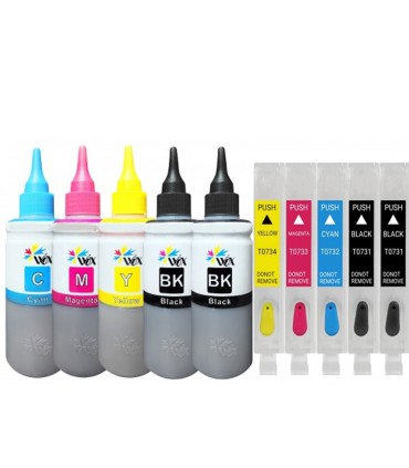 جوهر|مخزن|تانک|قابل شارژ/کارتریج قابل شارژ پرینتر جوهرافشان اپسون EPSON TX510