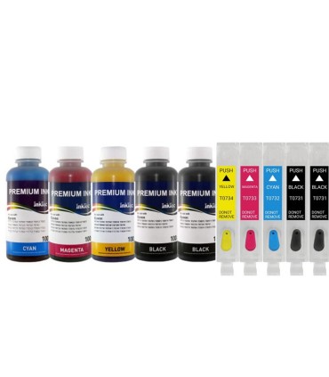 جوهر|مخزن|تانک|قابل شارژ/کارتریج قابل شارژ پرینتر جوهرافشان اپسون EPSON TX510