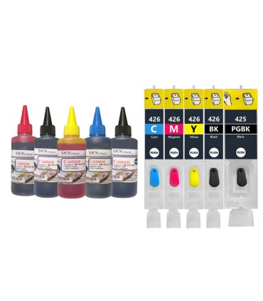 جوهر|مخزن|تانک|قابل شارژ/کارتریج قابل شارژ پرینترهای کانن CANON IP4940 - IP4840