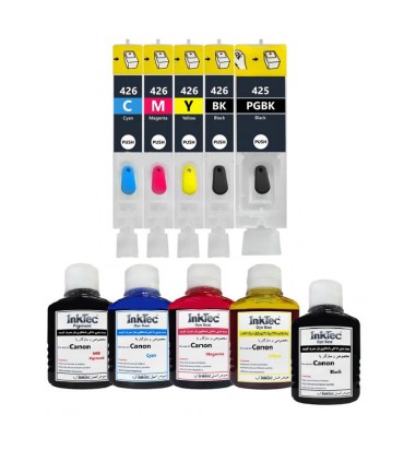 جوهر|مخزن|تانک|قابل شارژ/کارتریج قابل شارژ پرینترهای کانن CANON IP4940 - IP4840