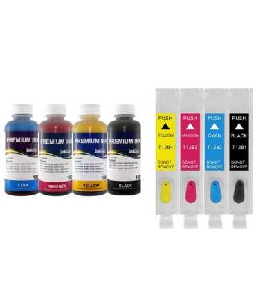 جوهر|مخزن|تانک|قابل شارژ/کارتریج قابل شارژ پرینتر جوهرافشان اپسون EPSON Bx305f