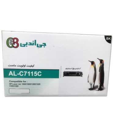 کارتریج | تونر/تونر کارتریج جی اند بی اچ پی G&B HP 15A AL-C7115C