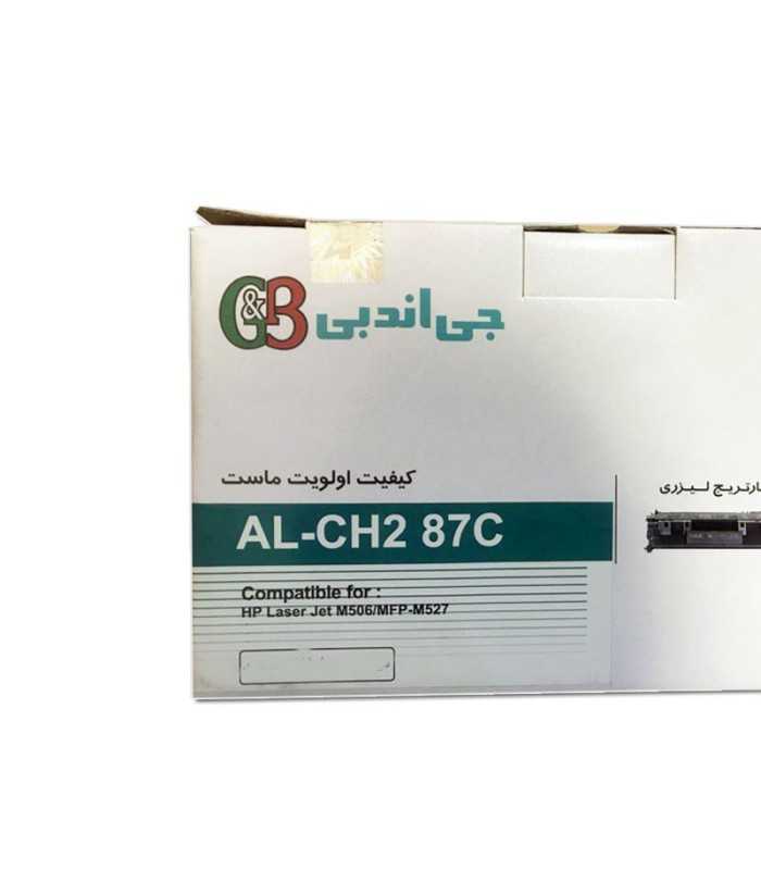 کارتریج | تونر تونر کارتریج اچ پی جی اند بی G&B HP 87A AL-CH287C
