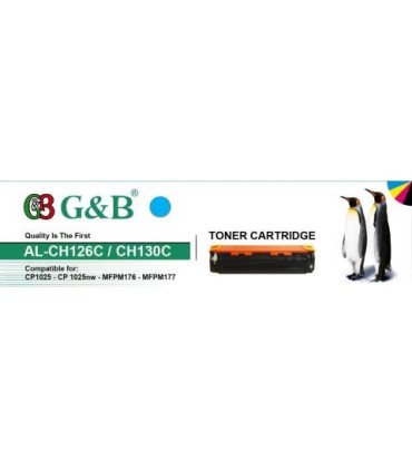 کارتریج | تونر/تونر کارتریج آبی اچ پی جی اند بی G&B HP 126A Cyan CE311A