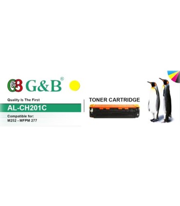 کارتریج | تونر/تونر کارتریج زرد اچ پی جی اند بی G&B HP 201A YELLOW CF402A