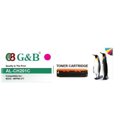 کارتریج | تونر/تونر کارتریج قرمز اچ پی جی اند بی G&B HP 201A MAGENTA CF403A