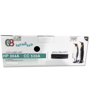 کارتریج | تونر/تونر کارتریج مشکی اچ پی جی اند بی G&B HP 304A BLACK CC530A