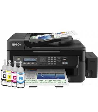 جوهر|مخزن|تانک|قابل شارژ/جوهر اصلی پرینتر اپسون EPSON L555