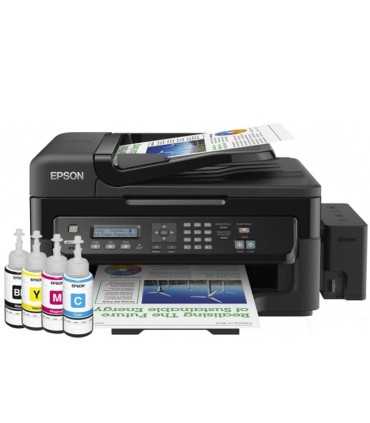 جوهر|مخزن|تانک|قابل شارژ/جوهر اصلی پرینتر اپسون EPSON L550