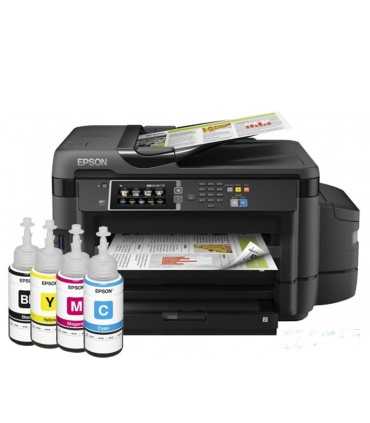 جوهر|مخزن|تانک|قابل شارژ/جوهر اصلی پرینتر اپسون EPSON L1455