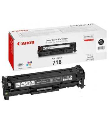 کارتریج | تونر/کارتریج تونر مشکی کانن CANON 718