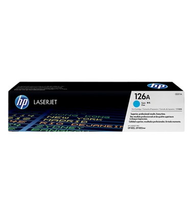 کارتریج | تونر/کارتریج آبی اچ پی لیزری HP 126A CYAN CE311A