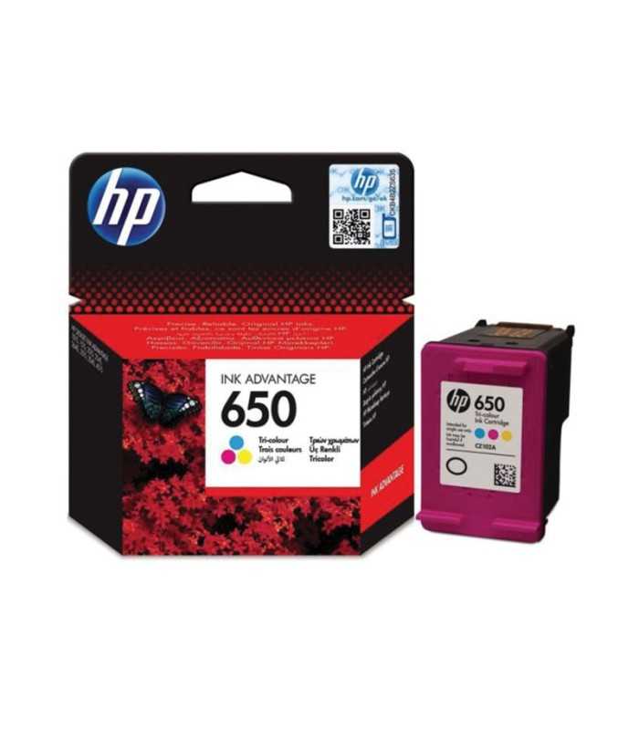 کارتریج جوهرافشان رنگی اچ پی HP 650