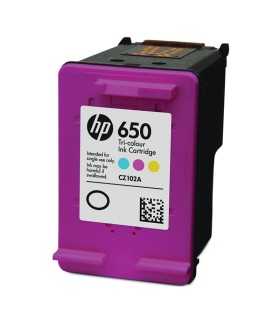 کارتریج | تونر کارتریج جوهرافشان رنگی اچ پی HP 650 Tri Color CZ102AE