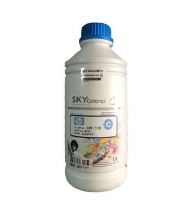 جوهر پرینتر/جوهر پلاتر اچ پی اسکای رنگ آبی SKY HP 500 510 800