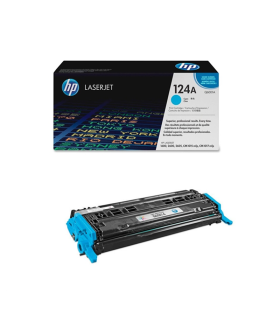 لیزر رنگی اچ پی HP کارتریج آبی اچ پی لیزری HP 124A Cyan Q6001A