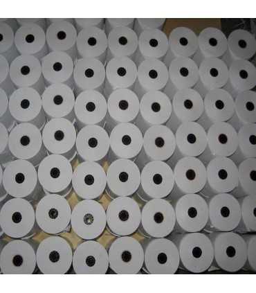 ریبون|رول|درام|تونر فکس/رول حرارتی چاپ مشکی 8 سانتی متری 55 متری