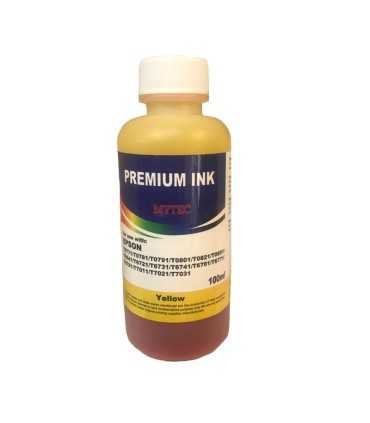جوهر پرینتر/جوهر 100 سی سی مایتک اپسون رنگ زرد MYTEC EPSON