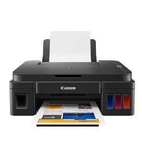 پرینتر|دستگاه کپی|فکس|اسکنر پرینتر سه کاره جوهرافشان کانن Canon Multifunction Inkjet Printer PIXMA G2410