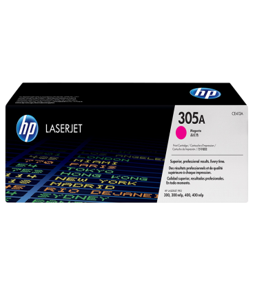 لیزر رنگی اچ پی HP/کارتریج قرمز اچ پی لیزری HP 305A Magenta CE413A