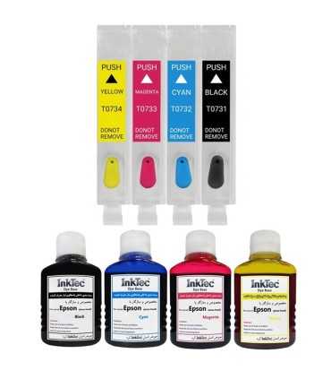 جوهر|مخزن|تانک|قابل شارژ/کارتریج قابل شارژ اپسون EPSON TX300 TX310 TX200 TX210