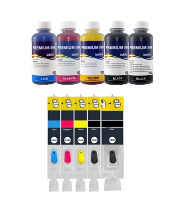 جوهر|مخزن|تانک|قابل شارژ/کارتریج قابل شارژ اپسون 5 رنگ EPSON T273XL